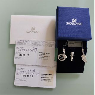 SWAROVSKI - スワロフスキー　羽と山羊座のチャーム