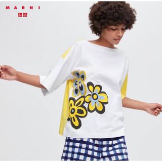 マルニ(Marni)のUNIQLO MARNI コラボTシャツ Sサイズ(Tシャツ(半袖/袖なし))