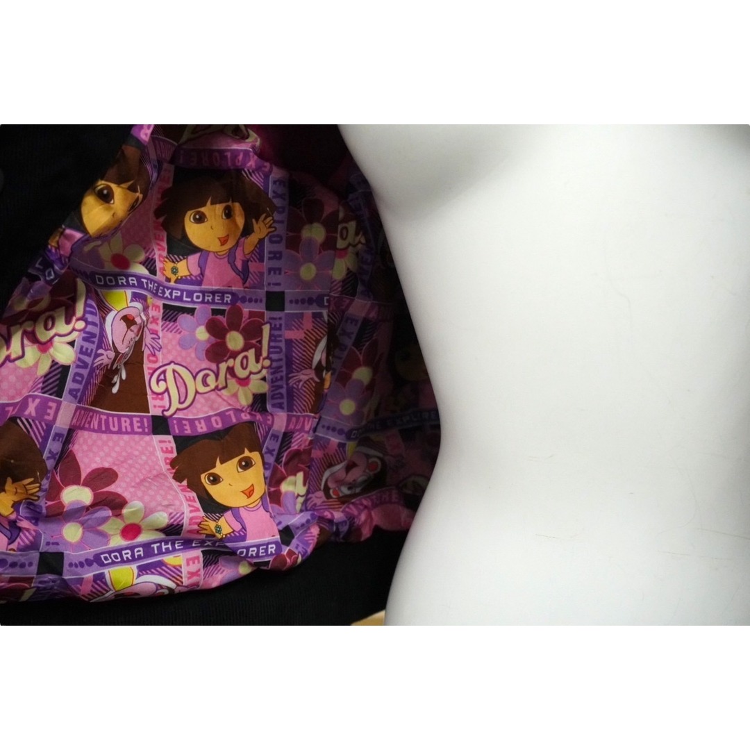 JH Design ジェイエイチデザイン DORA The Explorer レーシング ジャケット ブラック ピンク 刺繍 サイズL 良品 中古 58511 メンズのジャケット/アウター(その他)の商品写真