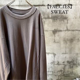 ビームス(BEAMS)のFACCIES crew neck sweat GRAY(スウェット)