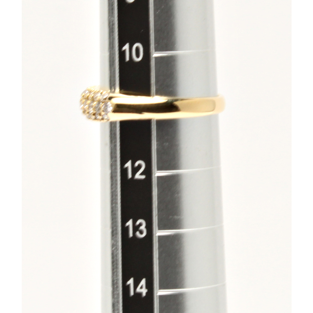美品    リング 指輪 K18 ダイヤ 0.48ct    レディース 11号 レディースのアクセサリー(リング(指輪))の商品写真