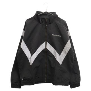 WIND AND SEA ウィンダンシー WDSFU (W) JACKE ダービー ナイロンジャケット ブラック WDS-O-ATH-23-Q3-JK-03