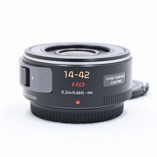 パナソニック(Panasonic)のPanasonic G X VARIO PZ 14-42mm ブラック(レンズ(ズーム))