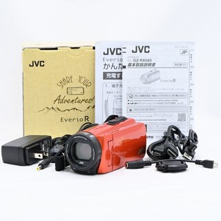 JVC Everio R GZ-RX680-D ブラッドオレンジ(ビデオカメラ)