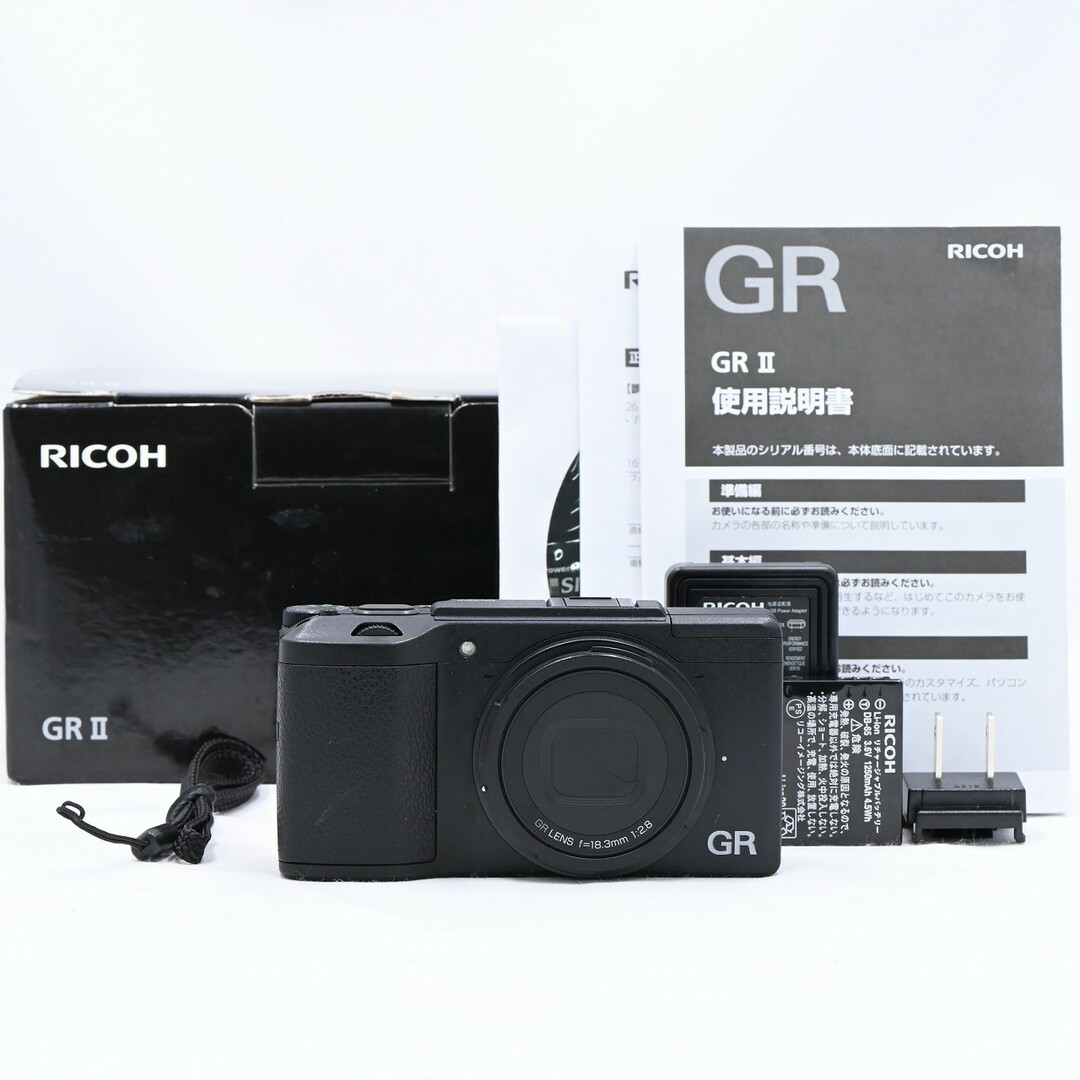 RICOH(リコー)のRICOH GRII スマホ/家電/カメラのカメラ(コンパクトデジタルカメラ)の商品写真