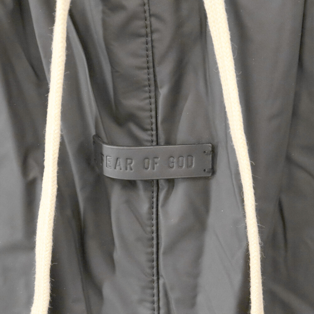 FEAR OF GOD(フィアオブゴッド)のFEAR OF GOD フィアオブゴッド 7th SEVENTH COLLECTION TRACK PANTS ドローストリング ナイロン トラックパンツ ブラック FG40-013 メンズのパンツ(その他)の商品写真