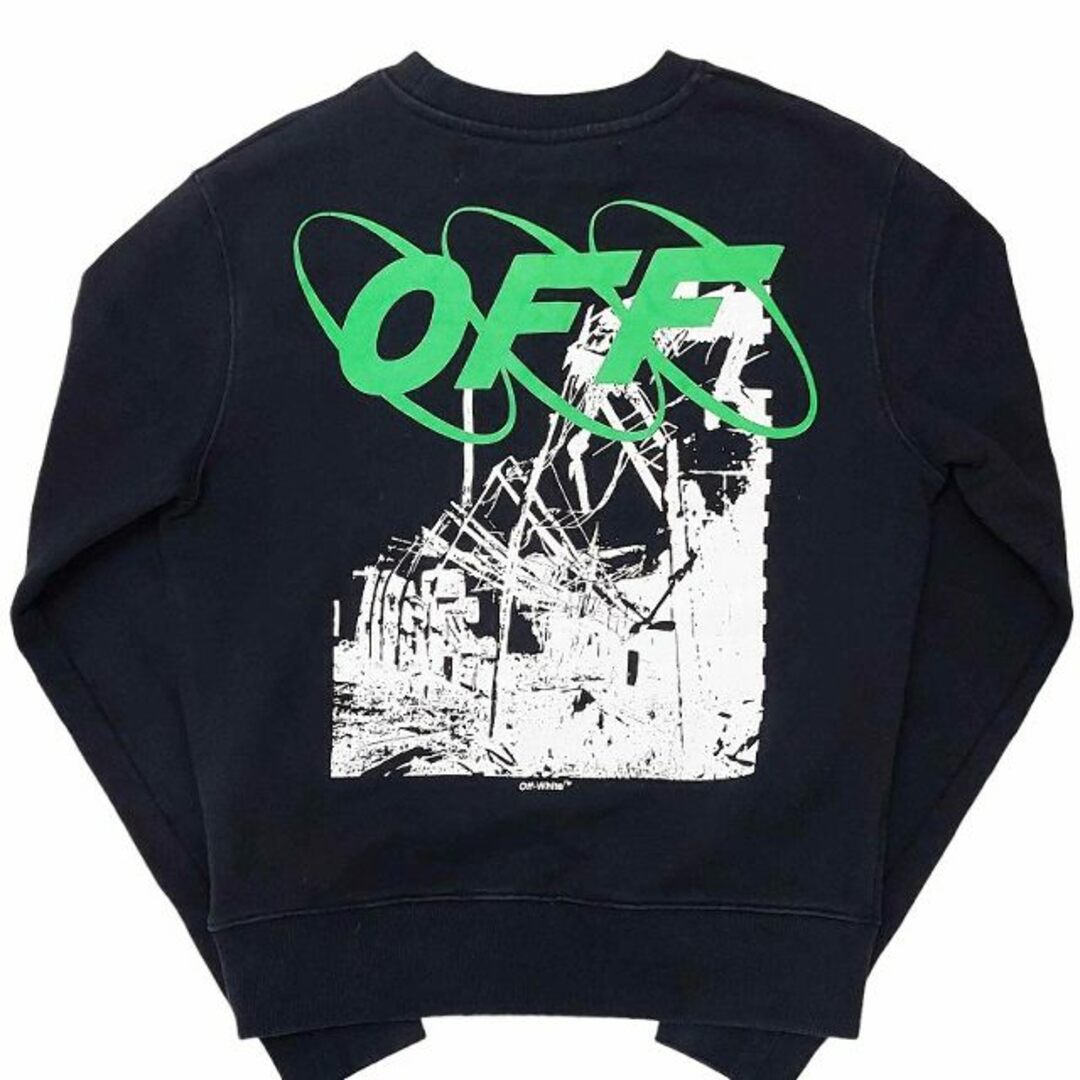 OFF-WHITE(オフホワイト)のオフホワイト RUINED FACTORY SLIM SWEATSHIRT  メンズのトップス(スウェット)の商品写真