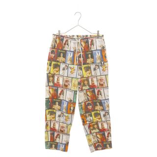 X-LARGE エクストララージ ×PLAYBOY ALLOVER PRINT EASY PANTS プレイボーイ 総柄プリントイージースウェットパンツ マルチカラー