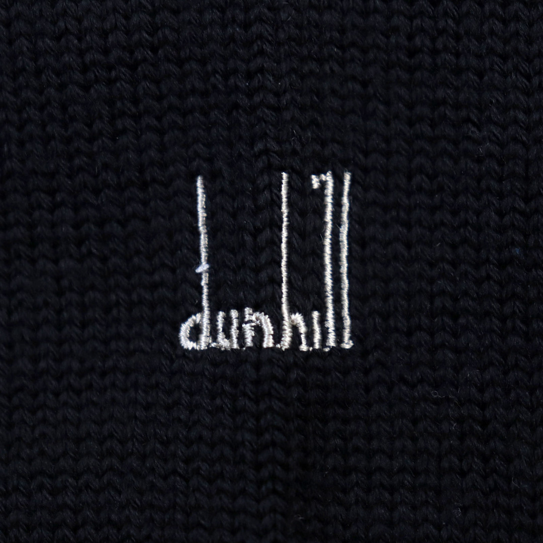 Dunhill(ダンヒル)の良品 Dunhill ダンヒル カシミヤ100%Vネックニット/ハーフジップアップニット2点セット ニット ブラック ベージュ系 S イタリア製 メンズ メンズのトップス(ニット/セーター)の商品写真