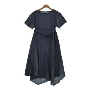 MAX MARA WEEK END LINE ワンピース S 紺 【古着】【中古】(ひざ丈ワンピース)