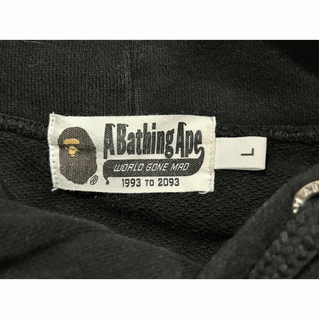 A BATHING APE(アベイシングエイプ)の＊A BATHING APE マルチプリント プルオーバーパーカー L メンズのトップス(パーカー)の商品写真