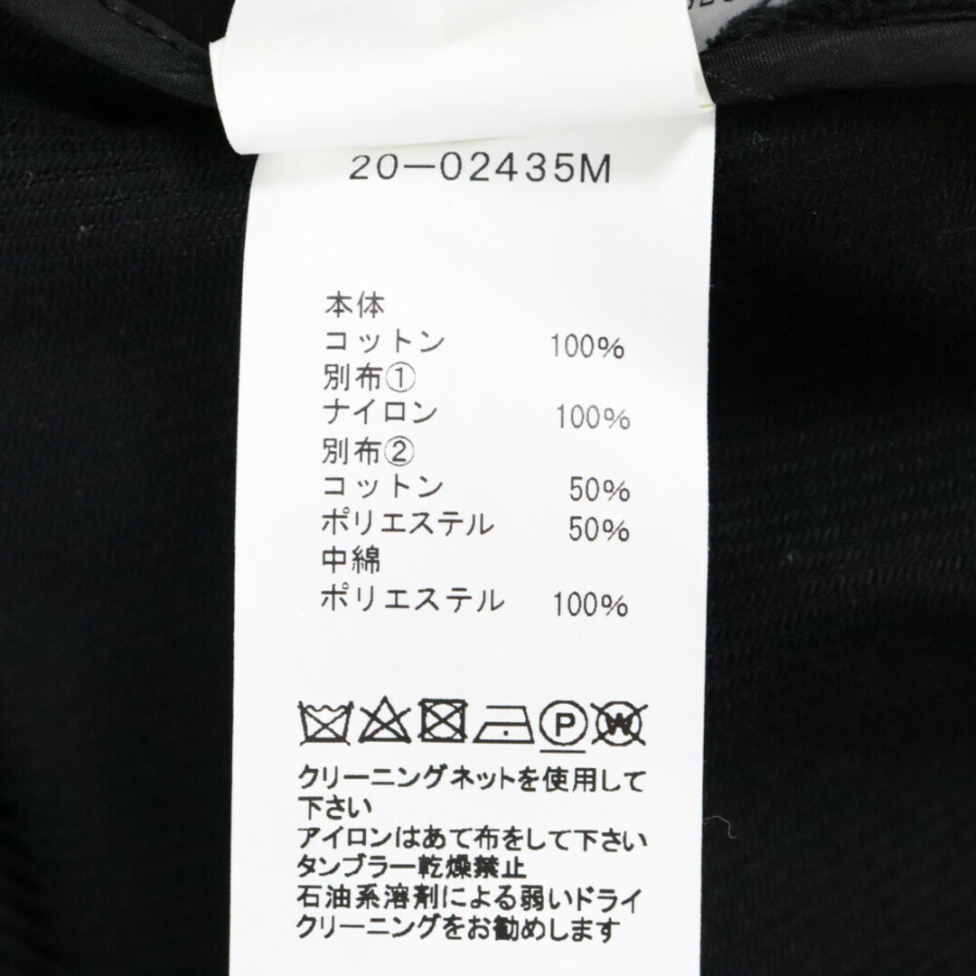 sacai(サカイ)のSacai サカイ 20AW コントラスト ディテール スリーブドッキング ジャケット ブラック 20-02435M メンズのジャケット/アウター(フライトジャケット)の商品写真