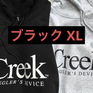 Creek Angler's Device × qmc Logo Hoodie(パーカー)