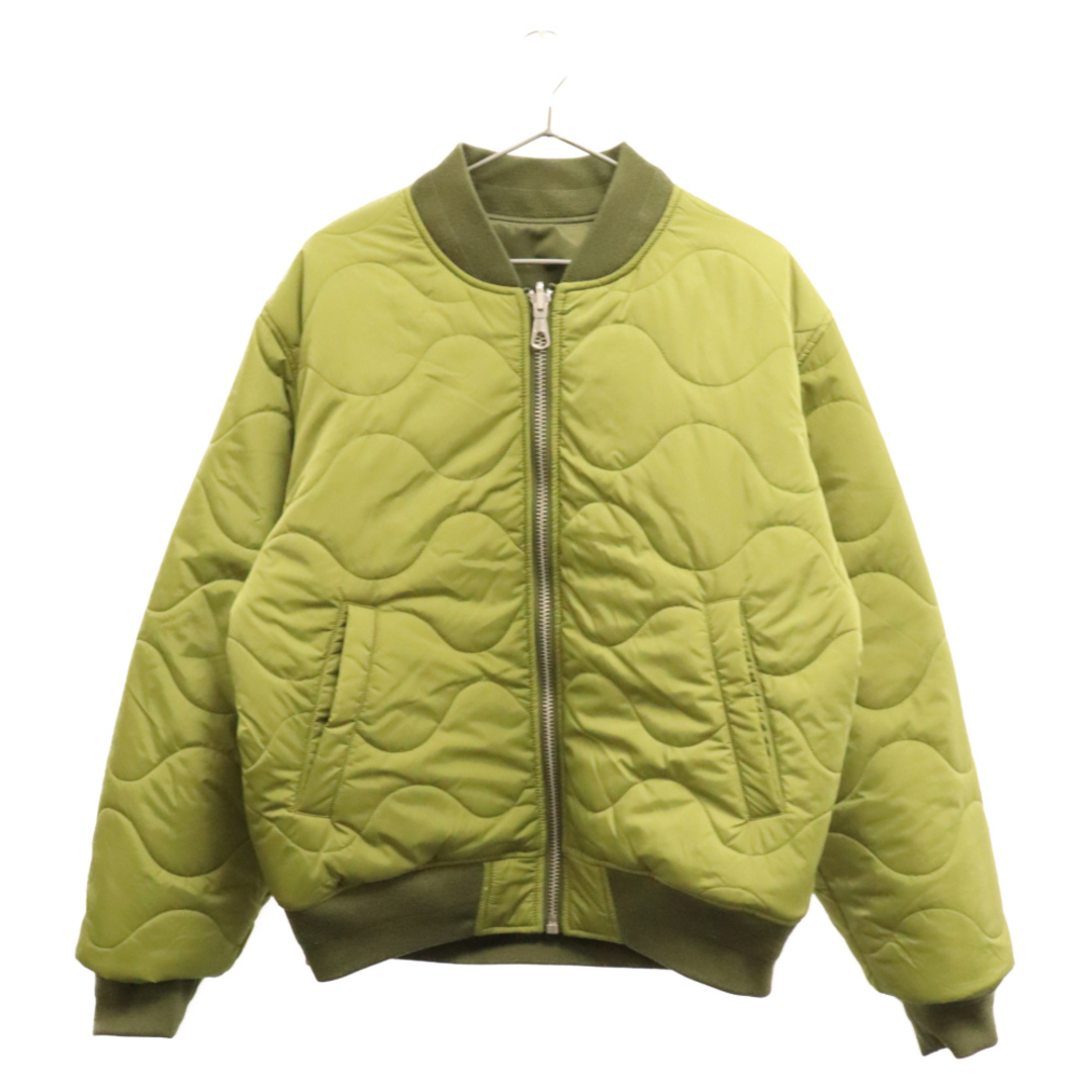 STUSSY(ステューシー)のSTUSSY ステューシー 24SS Built Reversible Bomber Jacket リバーシブル ナイロンボンバージャケット オリーブ カーキ 24S115743 メンズのジャケット/アウター(フライトジャケット)の商品写真