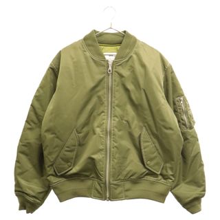 ステューシー(STUSSY)のSTUSSY ステューシー 24SS Built Reversible Bomber Jacket リバーシブル ナイロンボンバージャケット オリーブ カーキ 24S115743(フライトジャケット)