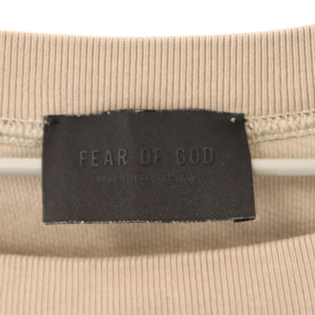 FEAR OF GOD(フィアオブゴッド)のFEAR OF GOD フィアオブゴッド Seventh Collection Crewneck Sweat Shirt FG50-019 セブンコレクション クルーネックスウェットトレーナー ベージュ メンズのトップス(スウェット)の商品写真