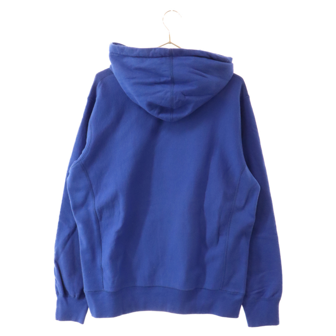 Supreme(シュプリーム)のSUPREME シュプリーム 15SS Classic Logo Hooded Sweatshirt クラシックロゴ プルオーバーパーカー フーディー ブルー メンズのトップス(パーカー)の商品写真