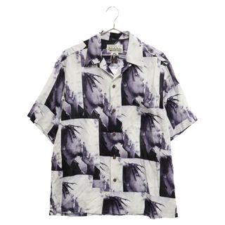 ワコマリア(WACKO MARIA)のWACKO MARIA ワコマリア 22AW ×BOB MARLEY HAWAIIAN SHIRT ×ボブマーリー ハワイアン 半袖シャツ グレー BOBMARLEY-WM-HI05(シャツ)