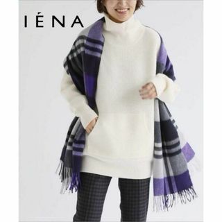 イエナ(IENA)の新品タグ付★IENA 片畦ポケット付きタートルネックプルオーバー 304(ニット/セーター)