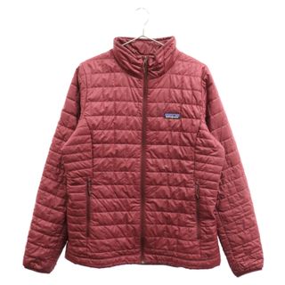 パタゴニア(patagonia)のPATAGONIA パタゴニア 20AW NANO PUFF JACKET ナノ パフ ワンポイントロゴ ダウンジャケット バーガンディー レディース 84217(ダウンジャケット)