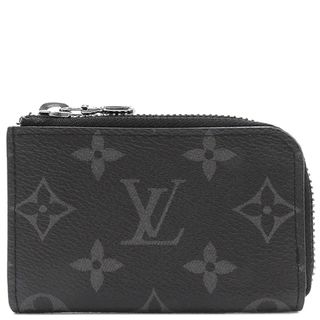 ルイヴィトン(LOUIS VUITTON)のルイヴィトン LOUIS VUITTON コインケース ポルトモネ ジュール モノグラムエクリプスキャンバス モノグラムエクリプス ガンメタル金具 黒 グレー 小銭入れ  M63536 RFID【中古】(コインケース/小銭入れ)