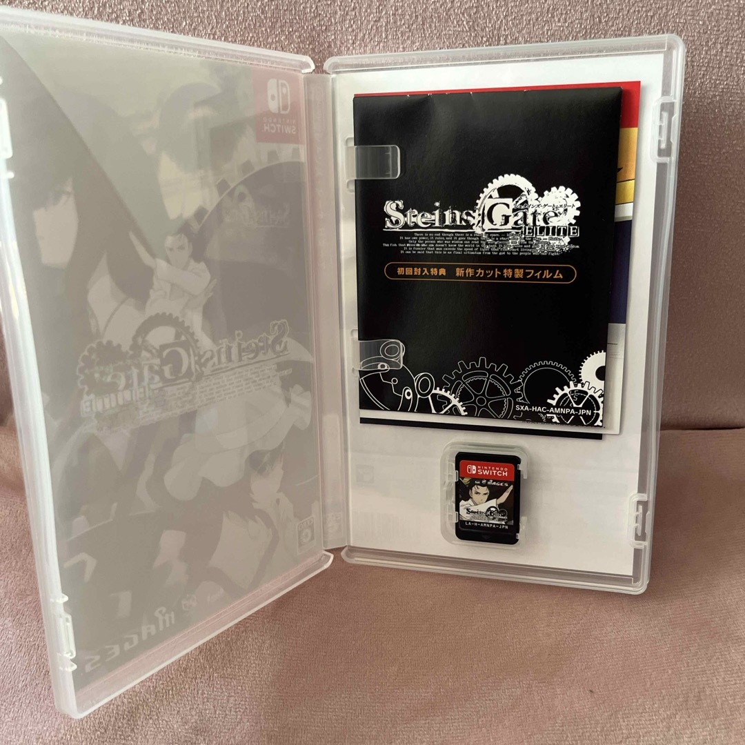 Nintendo Switch(ニンテンドースイッチ)のシュタインズ・ゲート エリート エンタメ/ホビーのゲームソフト/ゲーム機本体(家庭用ゲームソフト)の商品写真