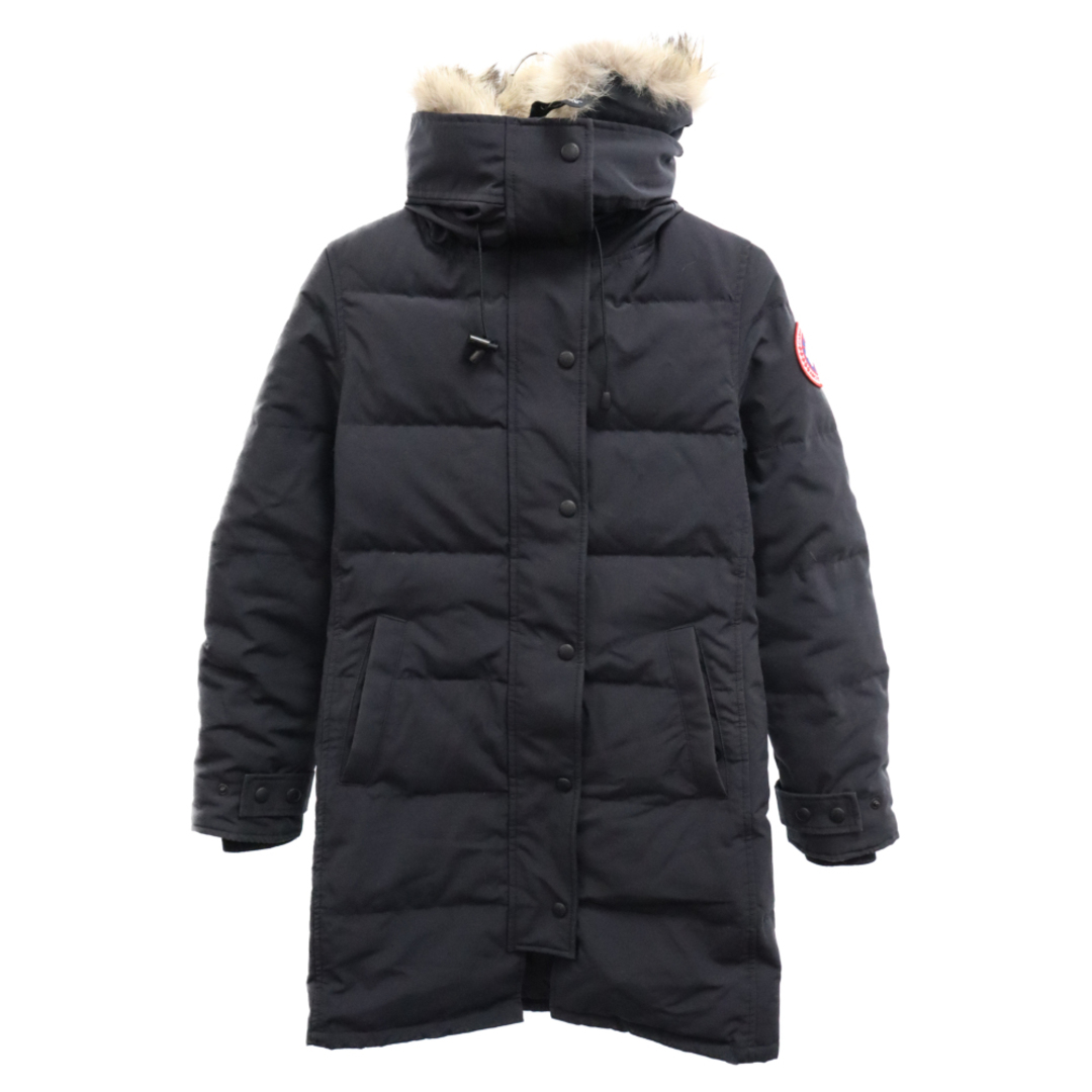 CANADA GOOSE(カナダグース)のCANADA GOOSE カナダグース Mackenzie Parka Heritage マッケンジー ダウンジップアップパーカー ダウン レディース ブラック 2302JL レディースのジャケット/アウター(ダウンジャケット)の商品写真