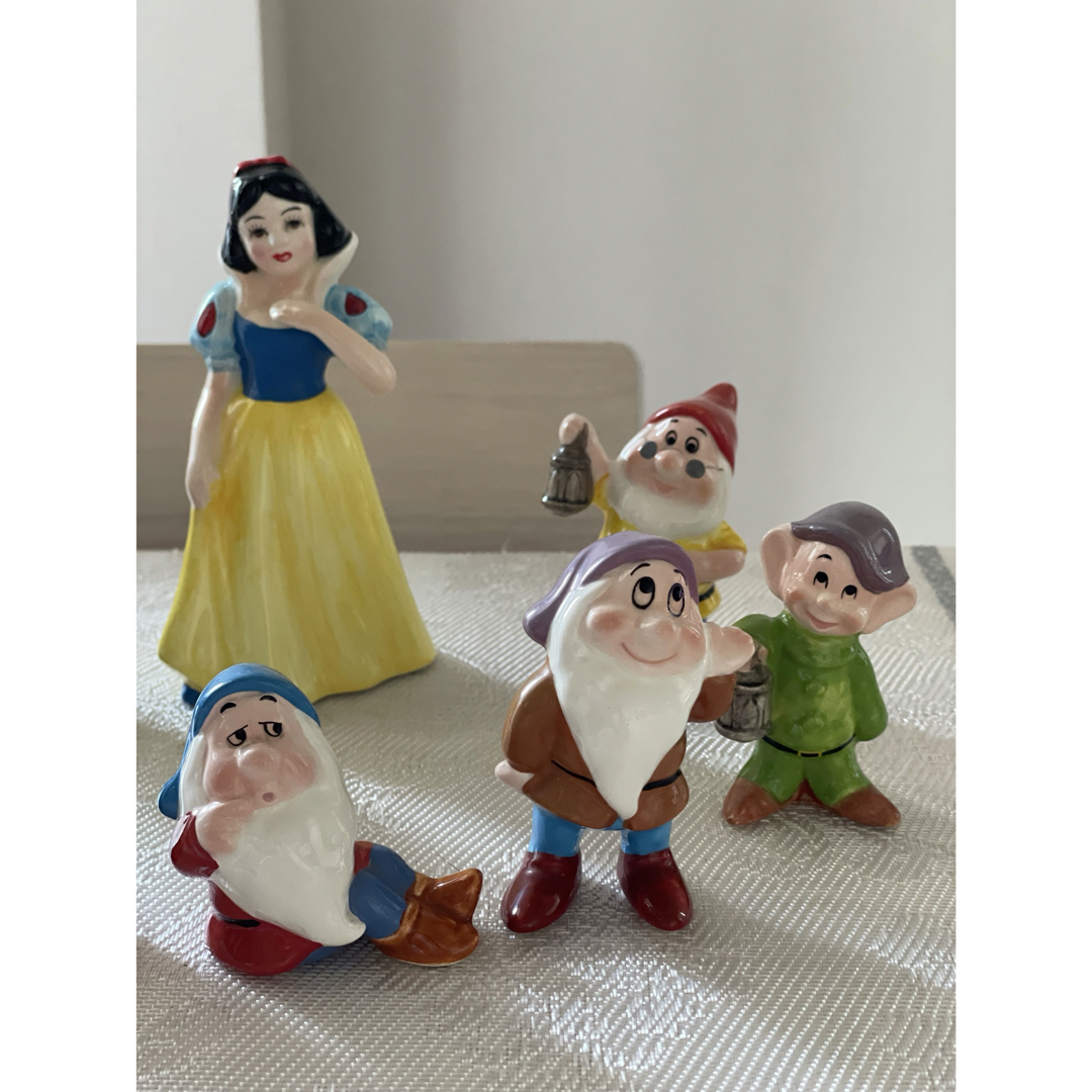 白雪姫 - 白雪姫 7人の小人 陶器の通販 by Jasmine's shop 白雪姫 - 白雪姫 7人の小人 陶器の通販 by Jasmine's shop