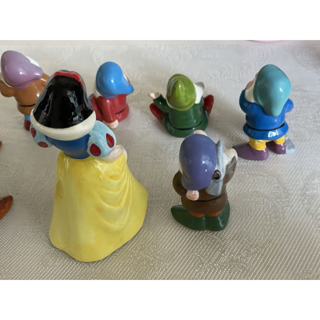 白雪姫 - 白雪姫 7人の小人 陶器の通販 by Jasmine's shop 白雪姫 - 白雪姫 7人の小人 陶器の通販 by Jasmine's shop