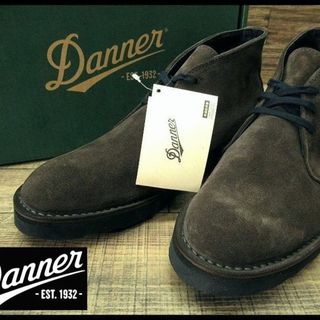 ダナー(Danner)の新品 ダナー D219875 スエード チャッカ ブーツ 茶 25.5 ①(ブーツ)