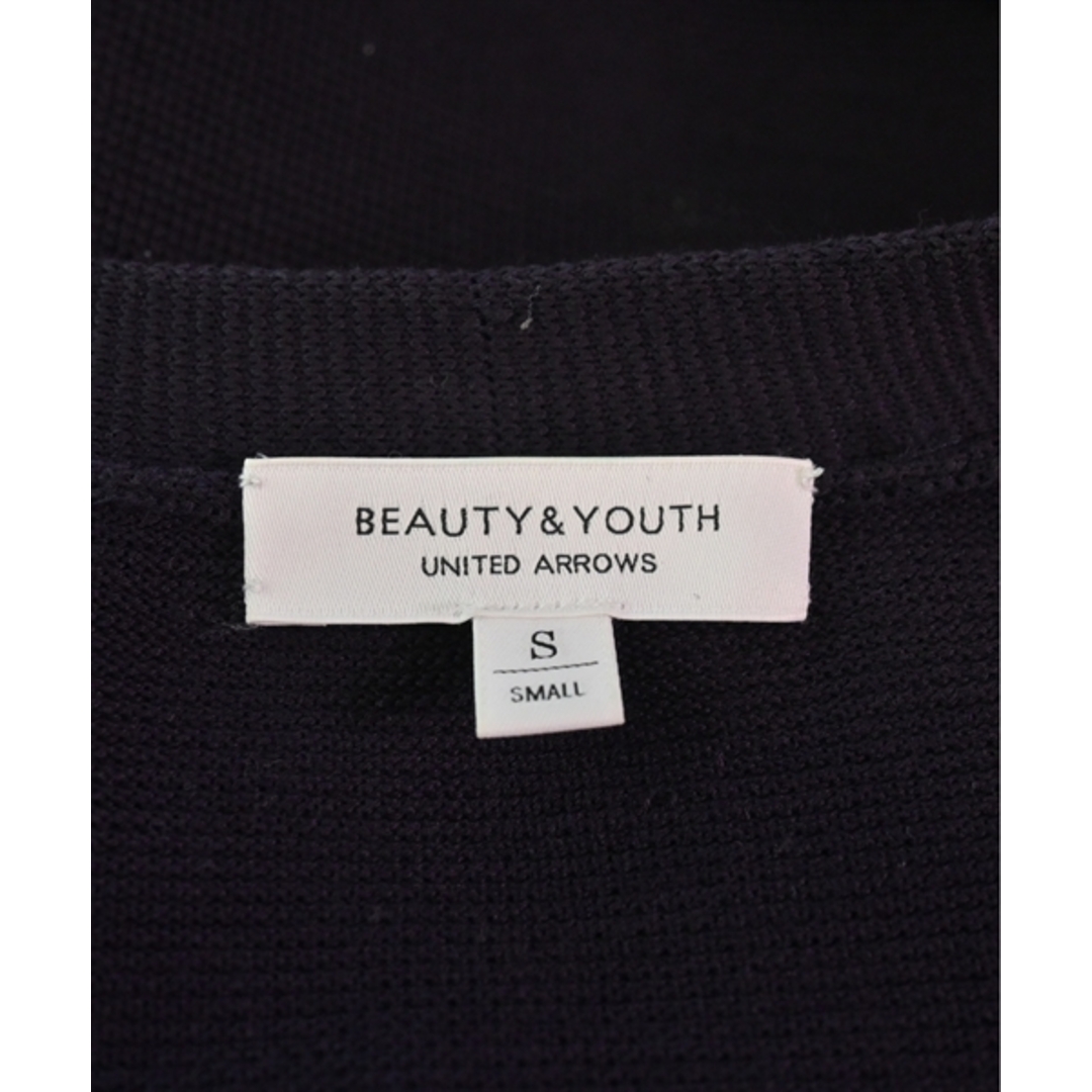 BEAUTY&YOUTH UNITED ARROWS(ビューティアンドユースユナイテッドアローズ)のBEAUTY&YOUTH UNITED ARROWS カーディガン S 紫 【古着】【中古】 メンズのトップス(カーディガン)の商品写真