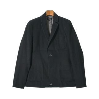 A.P.C. アーペーセー カジュアルジャケット XS 黒 【古着】【中古】(テーラードジャケット)