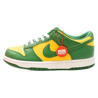 ナイキ(NIKE)のNIKE ナイキ DUNK LOW SP Brazil ダンクローカットスニーカー ブラジル グリーン イエロー US9/27cm CU1727-700(スニーカー)