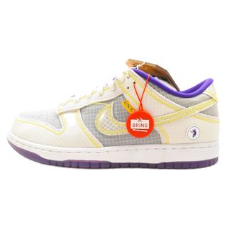 ナイキ(NIKE)のNIKE ナイキ ×UNION DUNK LOW PASSPORT PACK COURT PURPLE ダンクパスポートパック コートパープル ローカットスニーカー DJ9649-500(スニーカー)