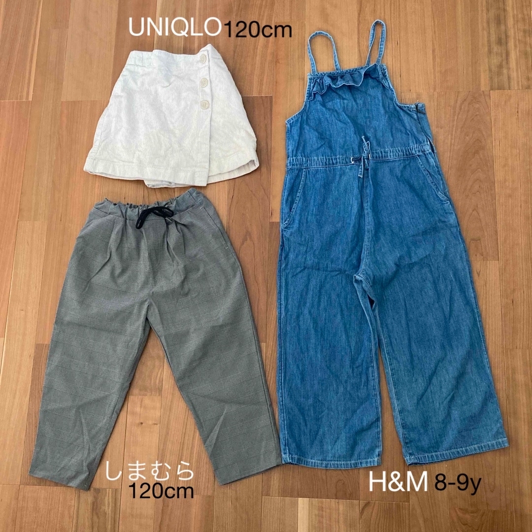 UNIQLO(ユニクロ)のキッズ　120cm位　8点セット キッズ/ベビー/マタニティのキッズ服女の子用(90cm~)(その他)の商品写真