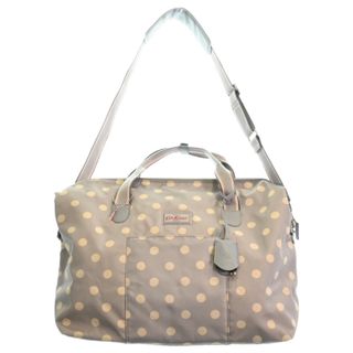 Cath Kidston - Cath Kidston ボストンバッグ - グレーx白(ドット) 【古着】【中古】