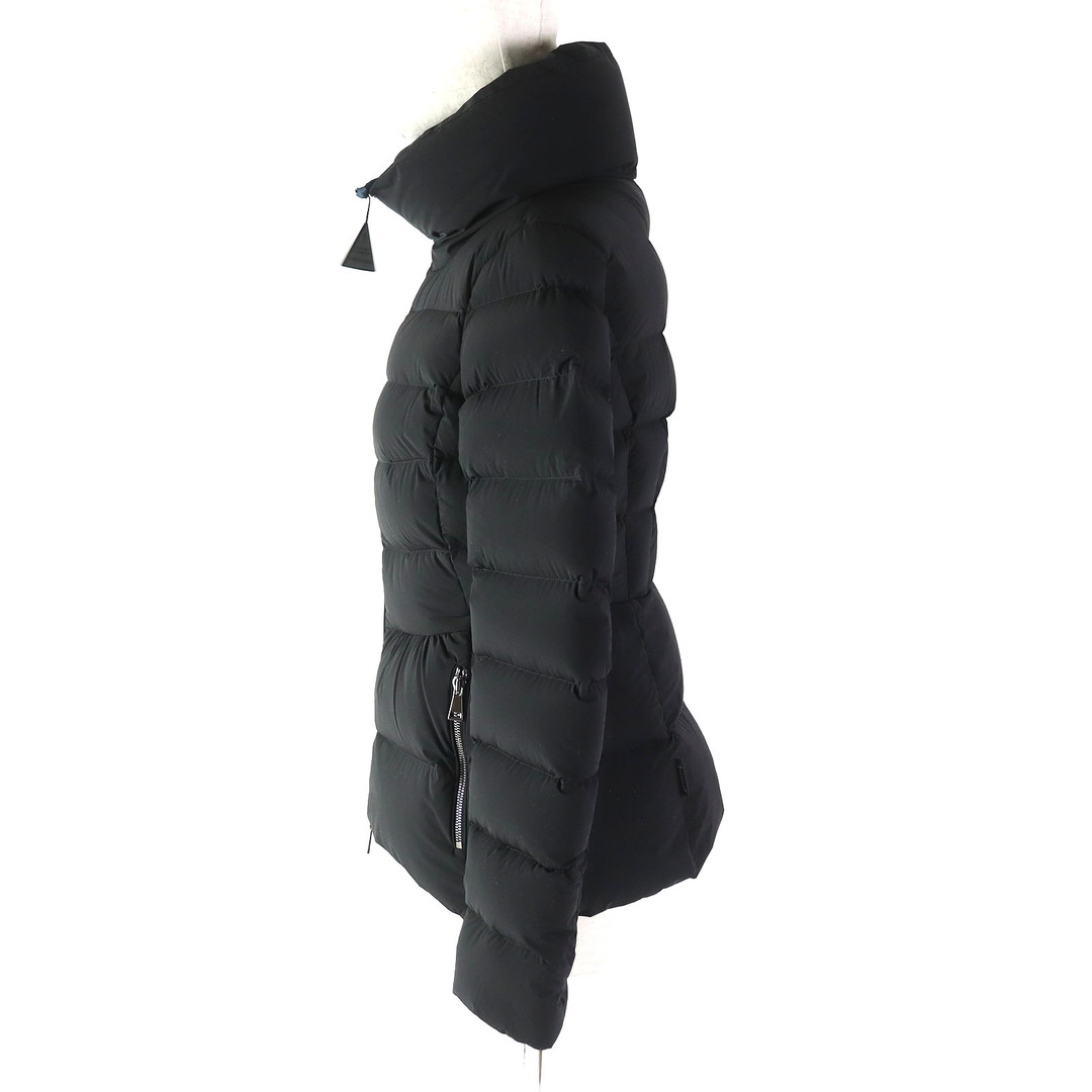 MONCLER(モンクレール)の極美品 MONCLER モンクレール 19-20AW NEVA タンドカラー ZIP UP ダウンジャケット ブラック 1 ハンガー付き レディース 美シルエット◎ レディースのジャケット/アウター(ダウンジャケット)の商品写真