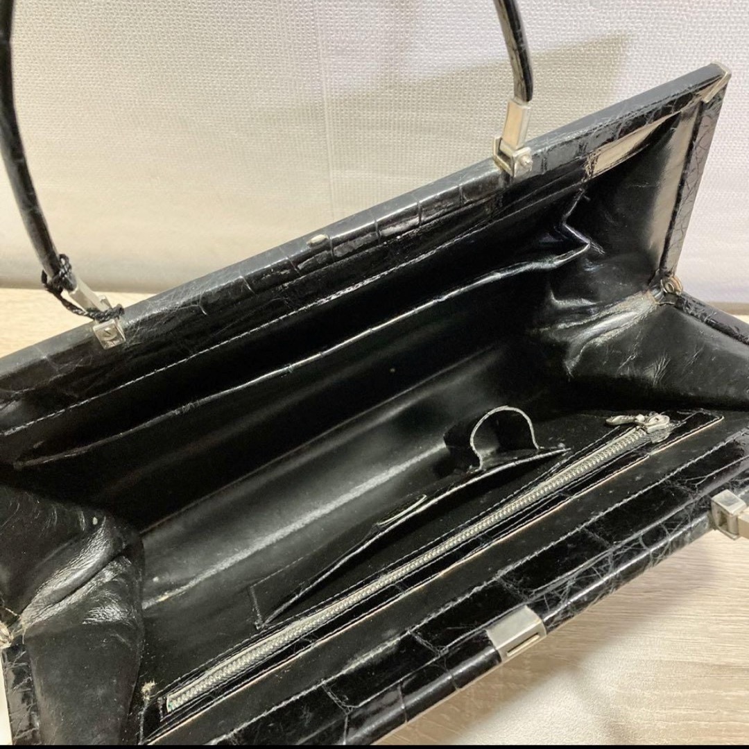 COMTESSE(コンテス)のコンテス　王室御用達　最高級　本物　シャイニークロコダイル レディースのバッグ(ハンドバッグ)の商品写真