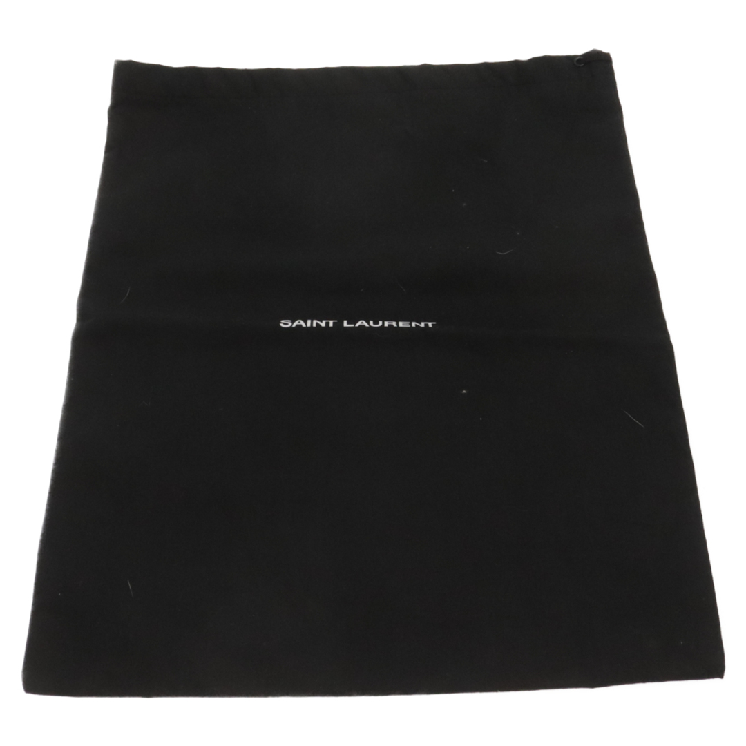 Saint Laurent(サンローラン)のSAINT LAURENT PARIS サンローランパリ 13AW ワイアットハーネス チェーン装飾ハーネス ストラップリング ヒールブーツ ブラック 330913 41 1/2 メンズの靴/シューズ(ブーツ)の商品写真