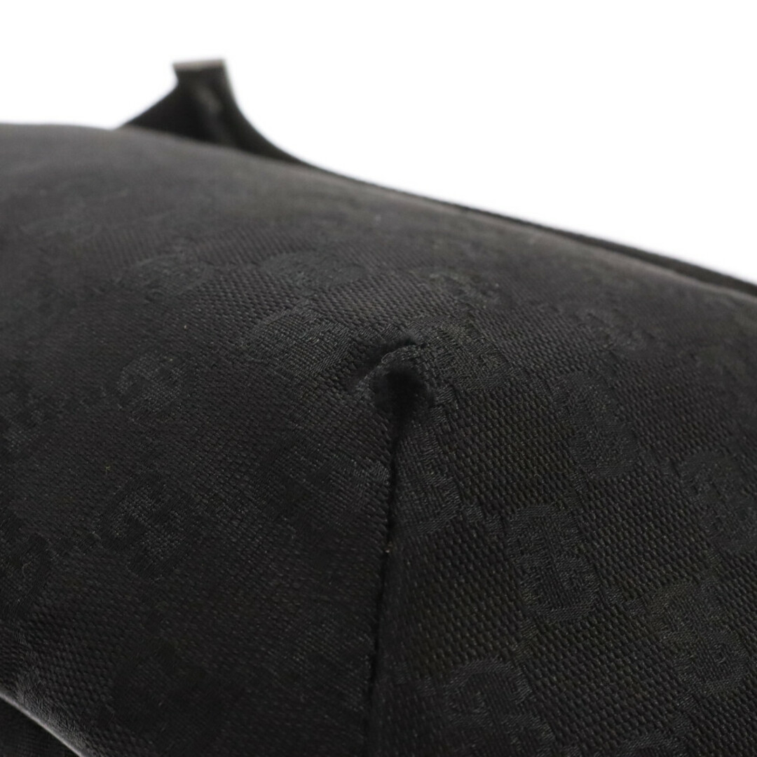 Gucci(グッチ)のGUCCI グッチ GGキャンバス ショルダーバッグ ボディバッグ ブラック 122790 メンズのバッグ(ショルダーバッグ)の商品写真