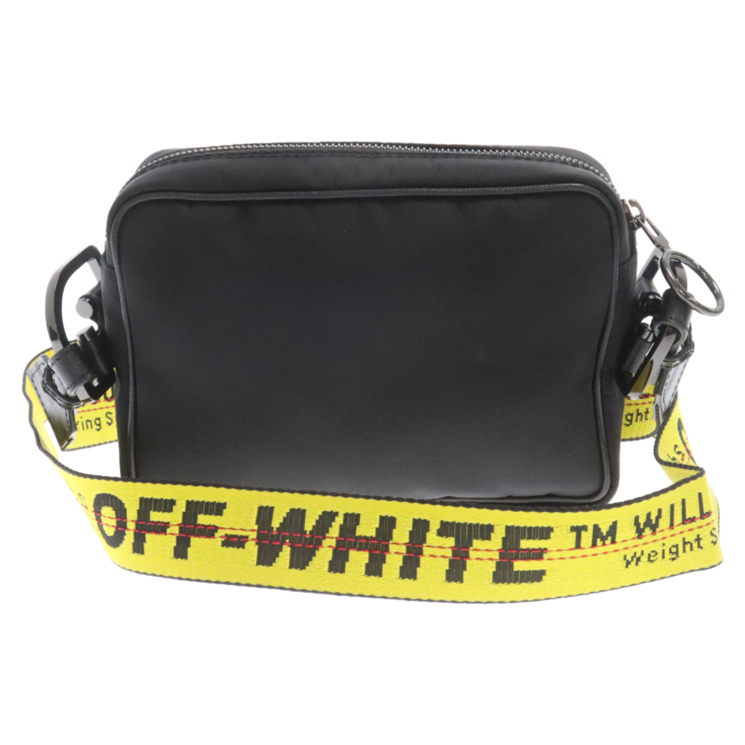 OFF-WHITE(オフホワイト)のOFF-WHITE オフホワイト 19AW CROSSBODY クロスボディ ショルダーバッグ ブラック OMNA049E19E48002 メンズのバッグ(ショルダーバッグ)の商品写真