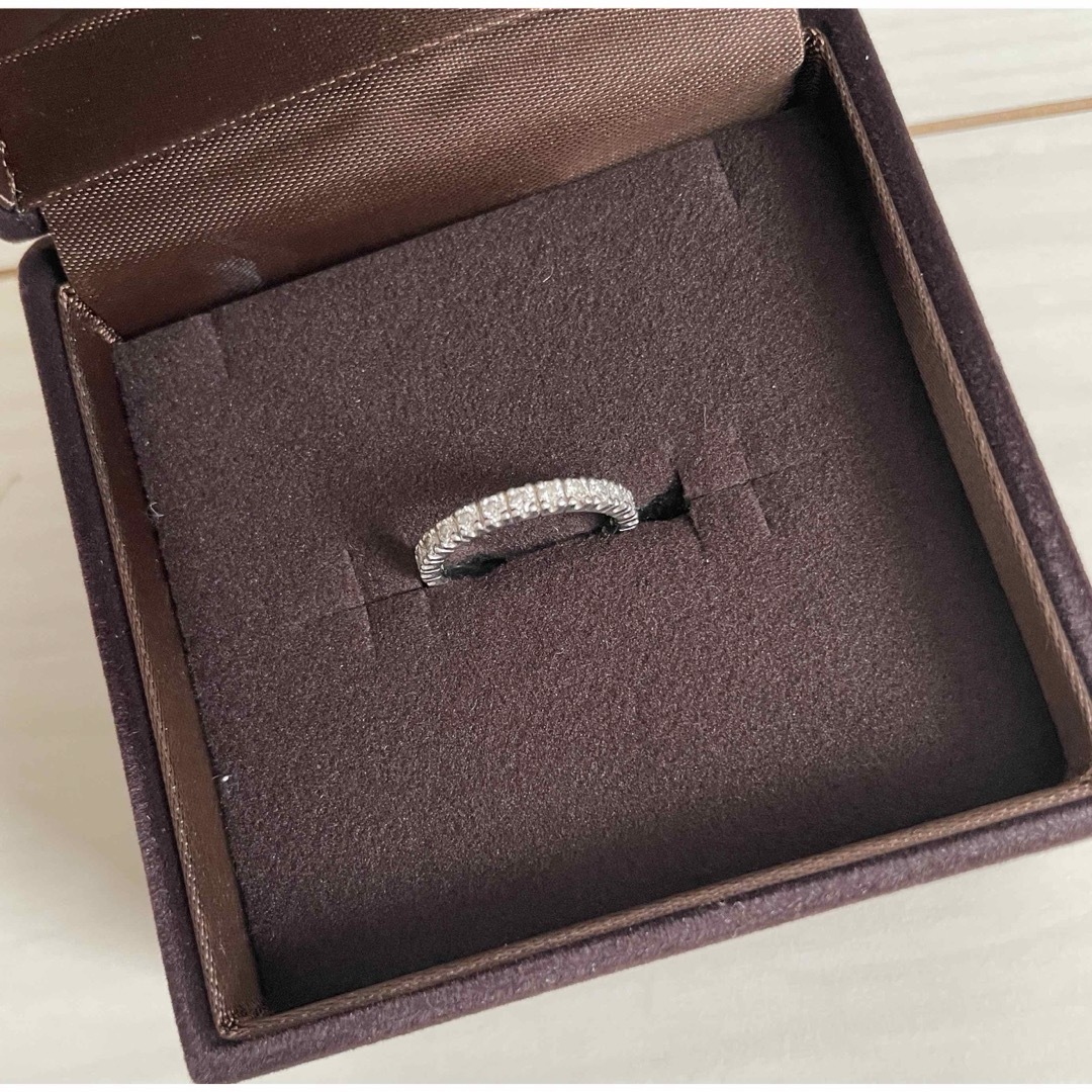 フルエタニティリング　エタニティリング　プラチナ　ダイヤモンド レディースのアクセサリー(リング(指輪))の商品写真
