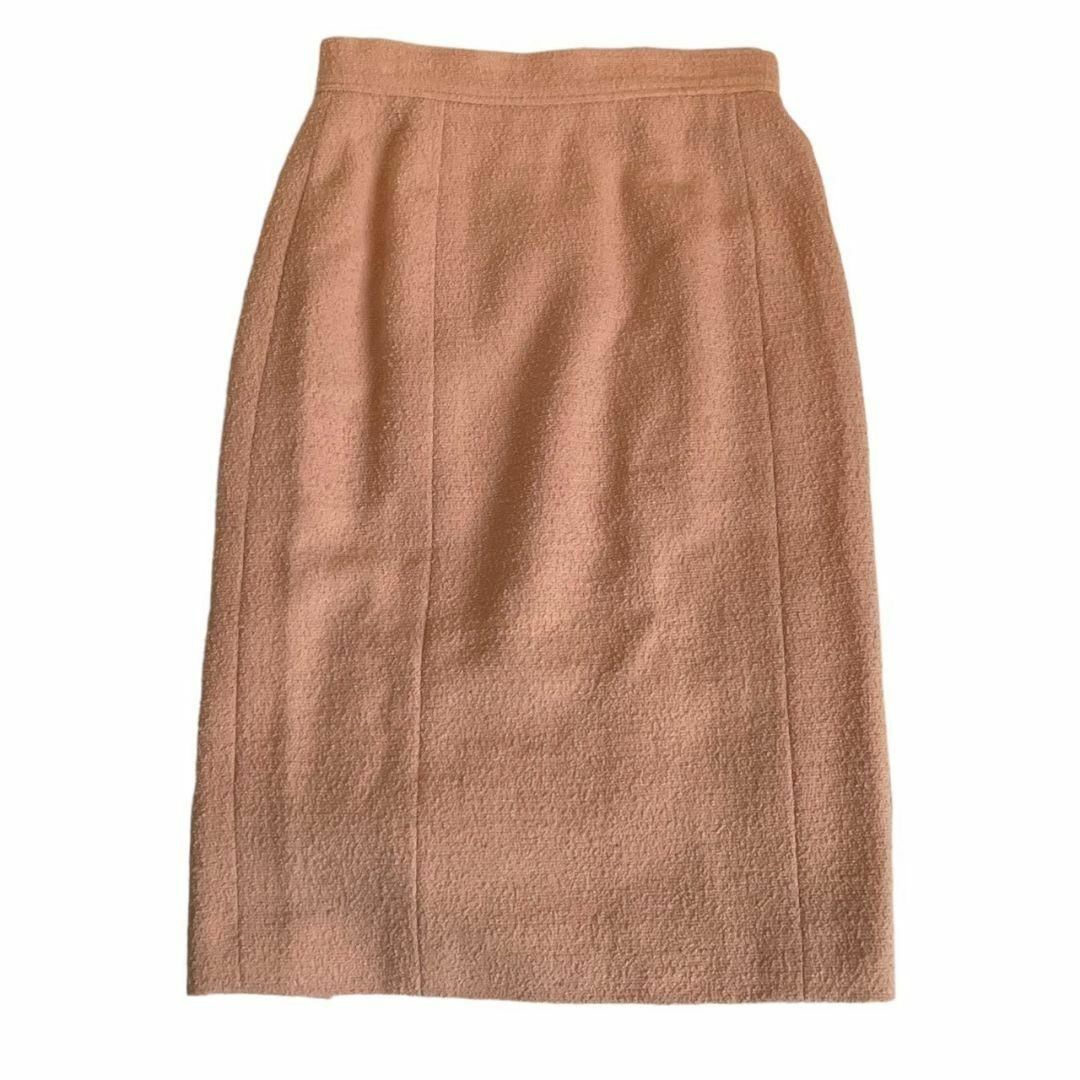 CHANEL(シャネル)の美品 CHANEL シャネル ココマーク 金ボタン スカート ツイード レディースのスカート(ひざ丈スカート)の商品写真