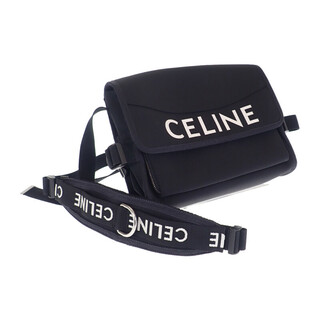 celine - 【中古】【ABランク】CELINE セリーヌ スモールトレッキングメッセンジャー ショルダーバッグ クロスボディ 110062DMT.38SI ナイロン ブラック メンズ【ISEYA】
