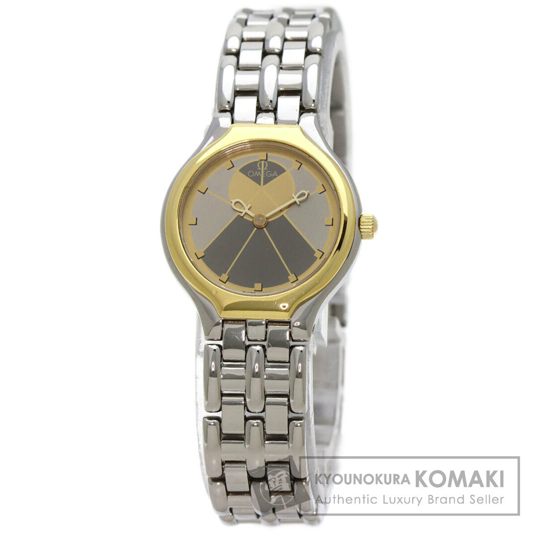 OMEGA - OMEGA デビル シンボル 腕時計 SS SSxK18YG K18YG レディース 