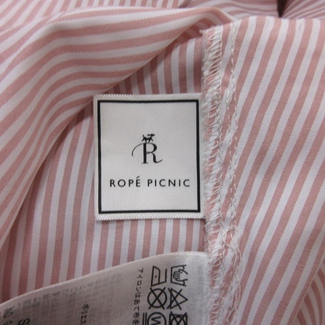 Rope' Picnic(ロペピクニック)のロペピクニック シャツ ブラウス ストライプ 半袖 F ピンク /YI レディースのトップス(シャツ/ブラウス(半袖/袖なし))の商品写真