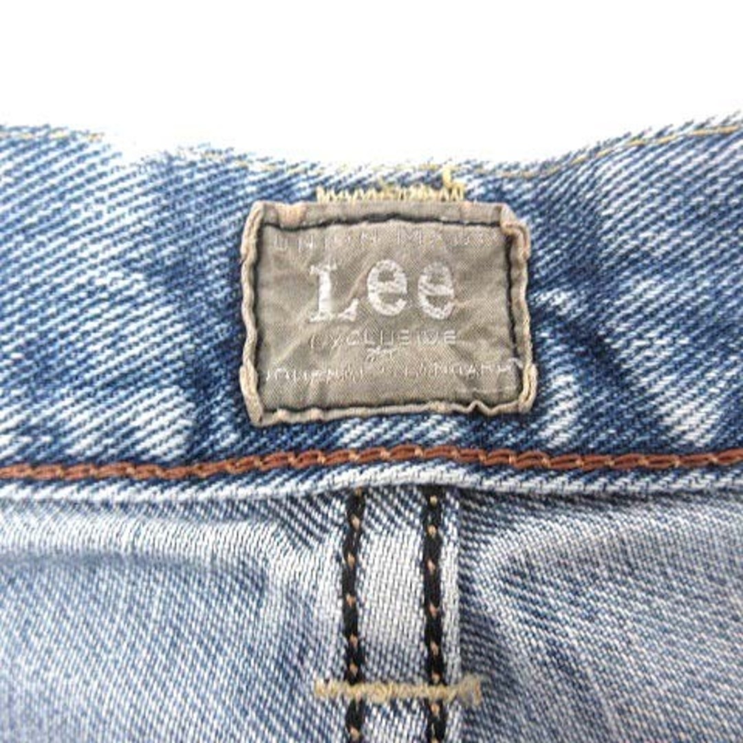 Lee(リー)のリー LEE デニムパンツ ジーンズ ダメージ加工 XS 青 ブルー /YK レディースのパンツ(デニム/ジーンズ)の商品写真