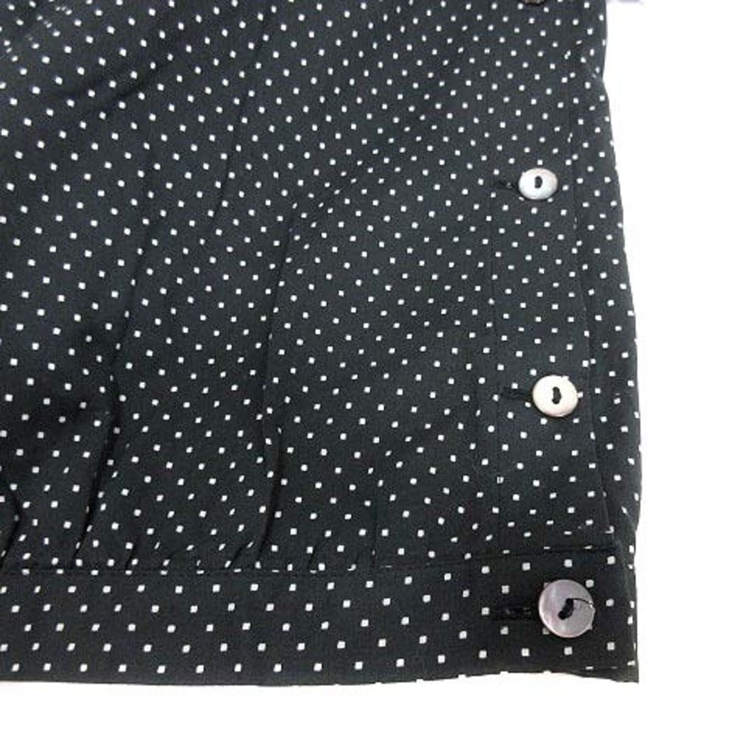 Spick & Span(スピックアンドスパン)のSpick&Span シャツ ブラウス ドット 長袖 黒 ブラック /YK レディースのトップス(シャツ/ブラウス(長袖/七分))の商品写真