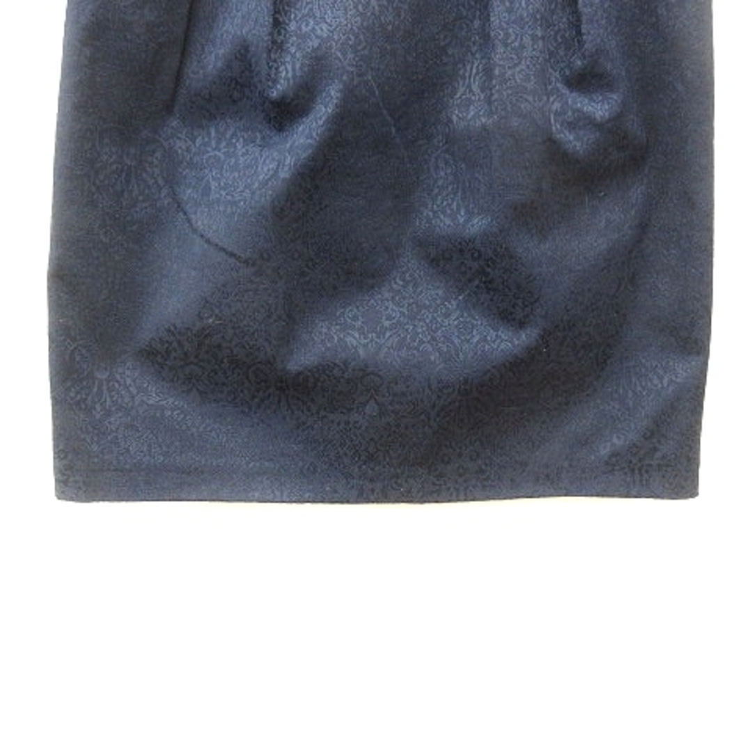 ViS(ヴィス)のビス ViS タイトスカート ミニ 総柄 M 紺 ネイビー /MN レディースのスカート(ミニスカート)の商品写真