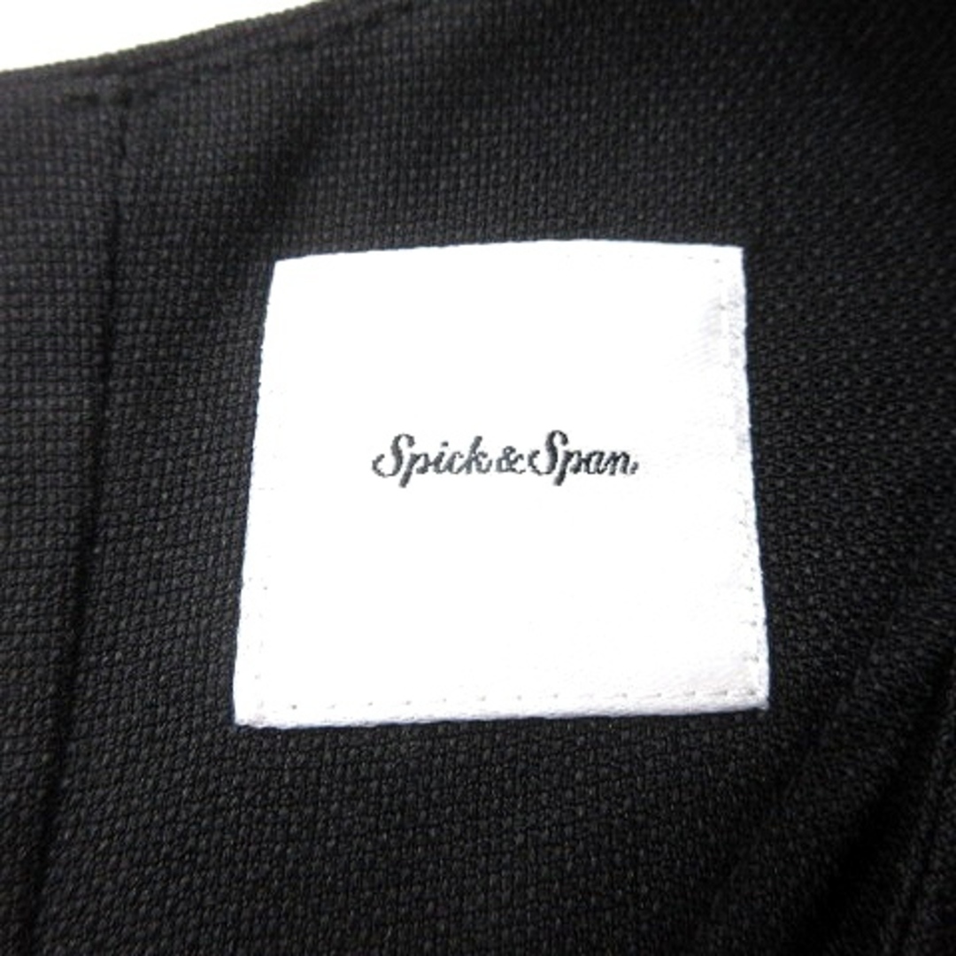 Spick & Span(スピックアンドスパン)のスピック&スパン Spick&Span ブラウス ノースリーブ 黒 ブラック レディースのトップス(シャツ/ブラウス(半袖/袖なし))の商品写真